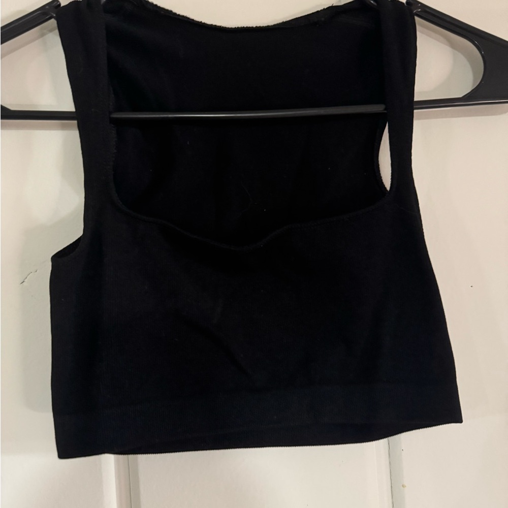 Elegant Black Sleeveless Tank Top